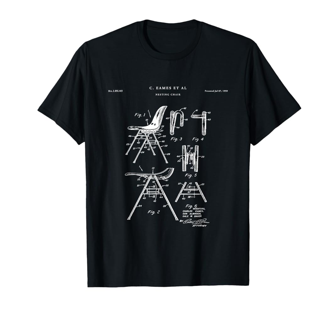 90s eames office Tシャツ S eames house Vintage 90s Herman Miller Eames Mid Century Modern Chair Art